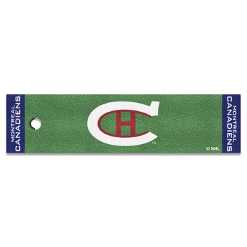 Wholesale-Montreal Canadiens Putting Green Mat - Retro Collection NHL 18" x 72" SKU: 35535