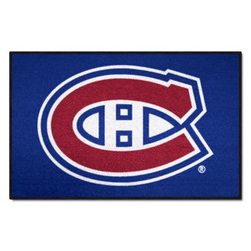 Wholesale-Montreal Canadiens Starter Mat NHL Accent Rug - 19" x 30" SKU: 10274