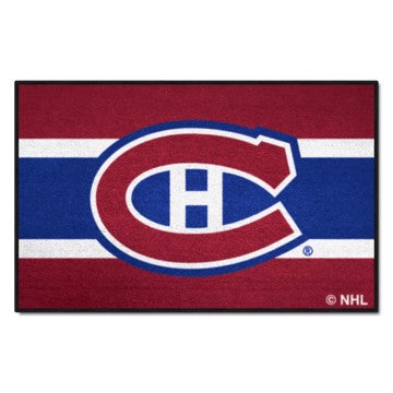 Wholesale-Montreal Canadiens Starter - Uniform Alternate Jersey NHL Accent Rug - 19" x 30" SKU: 31940