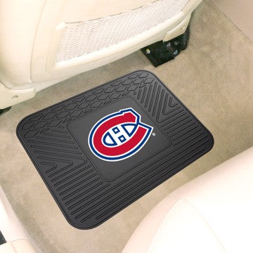 Wholesale-Montreal Canadiens Utility Mat NHL Back Seat Car Floor Mats - 1 Piece - 14" x 17" SKU: 10772