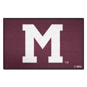 Wholesale-Montreal Maroons Starter Mat - Retro Collection NHL Accent Rug - 19" x 30" SKU: 35538