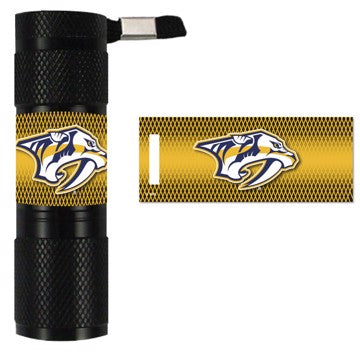 Wholesale-Nashville Predators Flashlight NHL 1.1" H x 0.3" W x 3.4" L SKU: 62343
