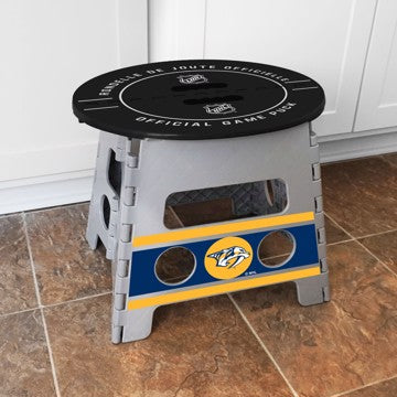 Wholesale-Nashville Predators Folding Step Stool NHL Foot Stool - 14" x 13" SKU: 24865