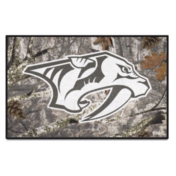 Wholesale-Nashville Predators Starter Mat - Camo NHL Accent Rug - 19" x 30" SKU: 34491