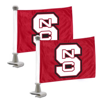 Wholesale-NC State Ambassador Flags North Carolina State University Ambassador Flags 4” x 6” - "NCS" Logo SKU: 61921