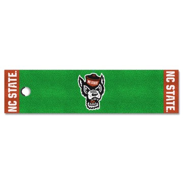 Wholesale-NC State Wolfpack Putting Green Mat 1.5ft. x 6ft. SKU: 23982