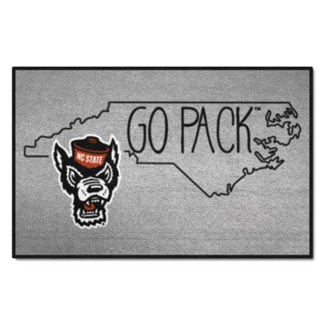 Wholesale-NC State Wolfpack Southern Style Starter Mat 19"x30" SKU: 21167