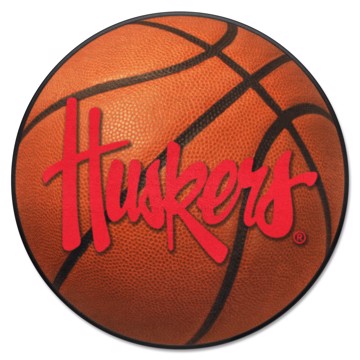 Wholesale-Nebraska Cornhuskers Basketball Mat 27" diameter SKU: 20662
