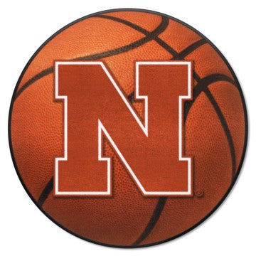 Wholesale-Nebraska Cornhuskers Basketball Mat 27" diameter SKU: 2878