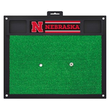 Wholesale-Nebraska Cornhuskers Golf Hitting Mat 20" x 17" SKU: 15511