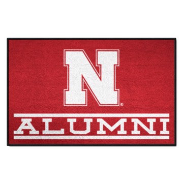 Wholesale-Nebraska Cornhuskers Starter Mat - Alumni 19"x30" SKU: 18331