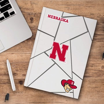 Wholesale-Nebraska Decal 3-pk University of Nebraska Decal 3-pk 5” x 6.25” - 3 Various Logos / Wordmark SKU: 61043