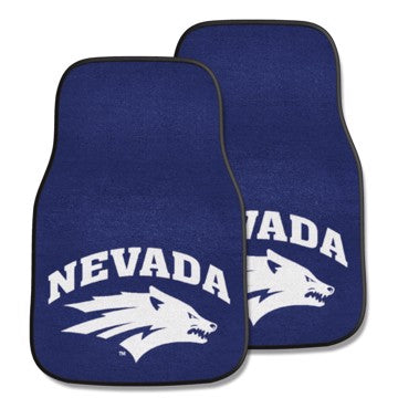 Wholesale-Nevada Wolfpack 2-pc Carpet Car Mat Set 17in. x 27in. - 2 Pieces SKU: 5467