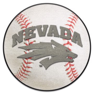 Wholesale-Nevada Wolfpack Baseball Mat 27" diameter SKU: 1002