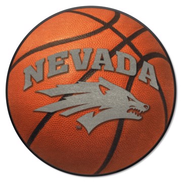 Wholesale-Nevada Wolfpack Basketball Mat 27" diameter SKU: 1003