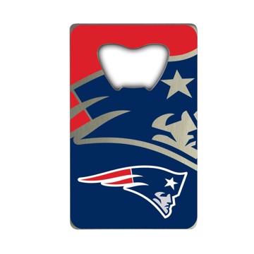 Wholesale-New England Patriots Credit Card Bottle Opener NFL Bottle Opener SKU: 62558