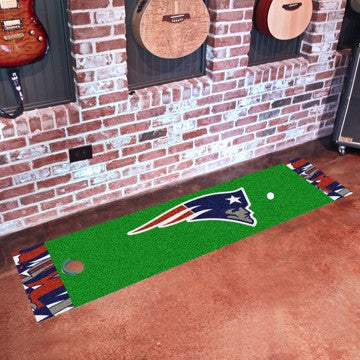 Wholesale-New England Patriots NFL x FIT Putting Green Mat NFL Golf Accessory - 18" x 72" SKU: 23323