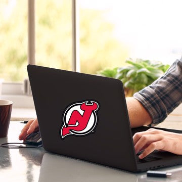 Wholesale-New Jersey Devils Matte Decal NHL 1 piece - 5” x 6.25” (total) SKU: 30812