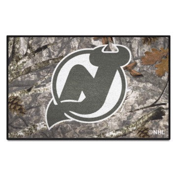Wholesale-New Jersey Devils Starter Mat - Camo NHL Accent Rug - 19" x 30" SKU: 34493