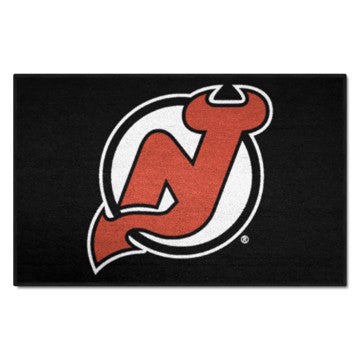 Wholesale-New Jersey Devils Starter Mat NHL Accent Rug - 19" x 30" SKU: 10413