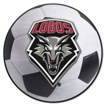 Wholesale-New Mexico Lobos Soccer Ball Mat 27" diameter SKU: 1471