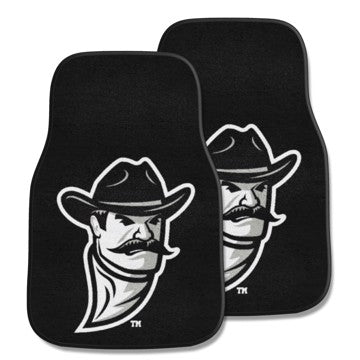 Wholesale-New Mexico State Lobos 2-pc Carpet Car Mat Set 17in. x 27in. - 2 Pieces SKU: 5281