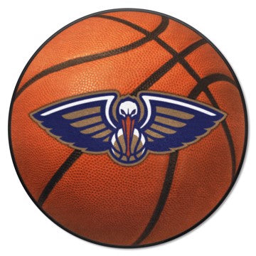 Wholesale-New Orleans Pelicans Basketball Mat NBA Accent Rug - Round - 27" diameter SKU: 10203