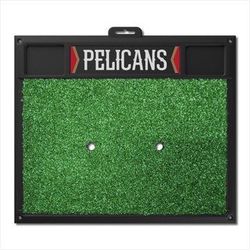 Wholesale-New Orleans Pelicans Golf Hitting Mat NBA 20" x 17" SKU: 28603