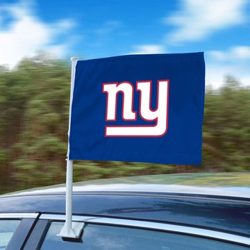 Wholesale-New York Giants Car Flag NFL Auto Flag - 1 Piece - 11" x 14" SKU: 26150