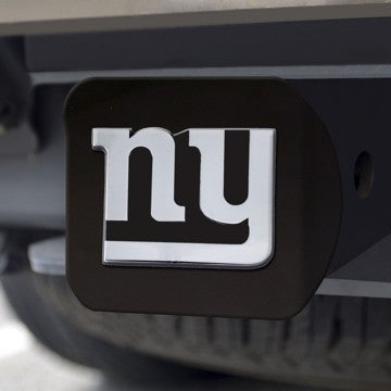 Wholesale-New York Giants Hitch Cover NFL Chrome Emblem on Black Hitch - 3.4" x 4" SKU: 21564