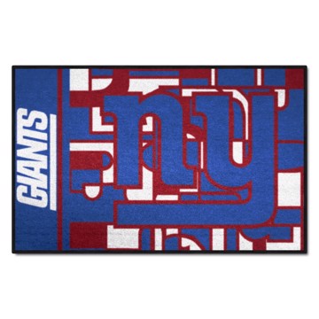 Wholesale-New York Giants NFL x FIT Starter Mat NFL Accent Rug - 19" x 30" SKU: 23339