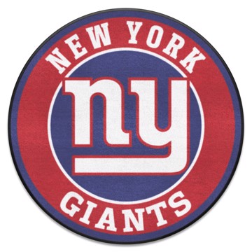 Wholesale-New York Giants Roundel Mat NFL Accent Rug - Round - 27" diameter SKU: 17968