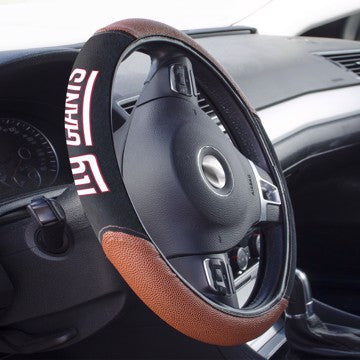 Wholesale-New York Giants Sports Grip Steering Wheel Cover NFL Universal Fit - 14.5" to 15.5" SKU: 62102