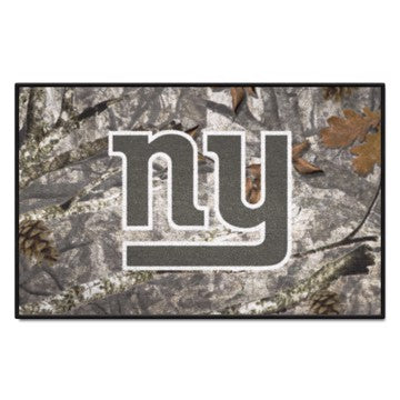 Wholesale-New York Giants Starter Mat - Camo NFL Accent Rug - 19" x 30" SKU: 34234