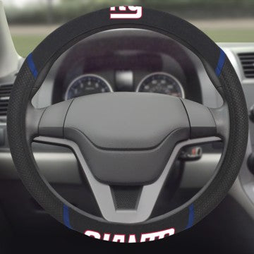 Wholesale-New York Giants Steering Wheel Cover NFL Universal Fit - 14.5" to 15.5" SKU: 21382