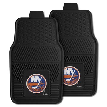 Wholesale-New York Islanders 2-pc Vinyl Car Mat Set NHL Auto Floor Mat - 2 piece Set - 17" x 27" SKU: 10464