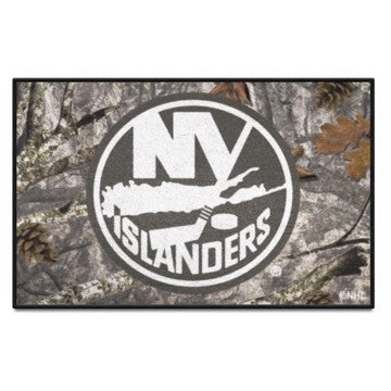 Wholesale-New York Islanders Starter Mat - Camo NHL Accent Rug - 19" x 30" SKU: 34495