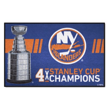 Wholesale-New York Islanders Starter Mat - Dynasty NHL Accent Rug - 19"x30" SKU: 34294