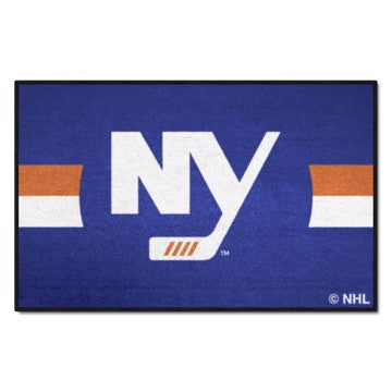 Wholesale-New York Islanders Starter - Uniform Alternate Jersey NHL Accent Rug - 19" x 30" SKU: 31943