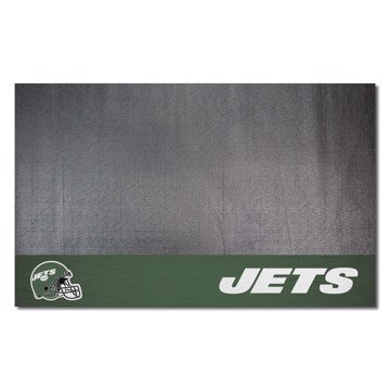 Wholesale-New York Jets Grill Mat NFL Vinyl Mat - 26" x 42" SKU: 12195