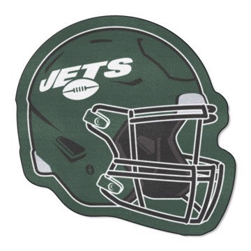 Wholesale-New York Jets Mascot Mat - Helmet NFL Accent Rug - Approximately 36" x 36" SKU: 31750
