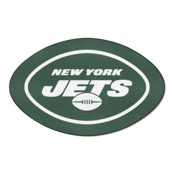 Wholesale-New York Jets Mascot Mat NFL Accent Rug - Approximately 36" x 36" SKU: 20981