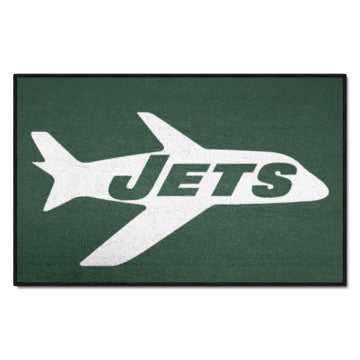 Wholesale-New York Jets Starter Mat - Retro Collection NFL Accent Rug - 19" x 30" SKU: 32507