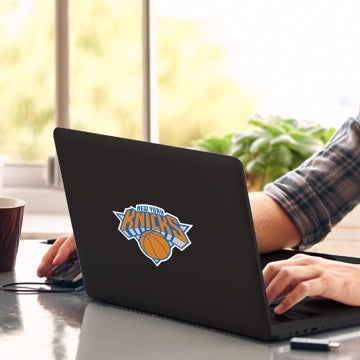 Wholesale-New York Knicks Matte Decal NBA 1 piece - 5” x 6.25” (total) SKU: 63252