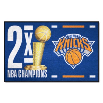 Wholesale-New York Knicks Starter Mat NBA Accent Rug - 19" x 30" SKU: 35122