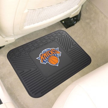 Wholesale-New York Knicks Utility Mat NBA Back Seat Car Floor Mats - 1 Piece - 14" x 17" SKU: 10010