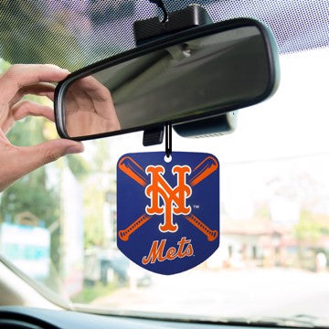 Wholesale-New York Mets Air Freshener 2-pk MLB Interior Auto Accessory - 2 Piece SKU: 61550
