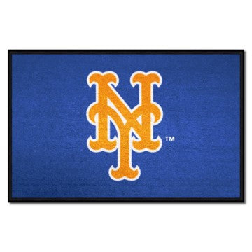 Wholesale-New York Mets Starter Mat MLB Accent Rug - 19" x 30" SKU: 31446