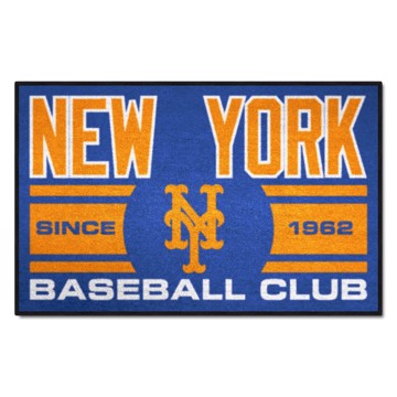 Wholesale-New York Mets Starter Mat - Uniform MLB Accent Rug - 19" x 30" SKU: 18476