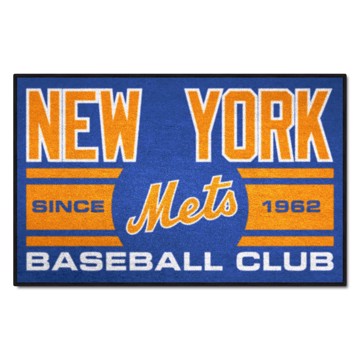 Wholesale-New York Mets Starter Mat - Uniform MLB Accent Rug - 19" x 30" SKU: 31447